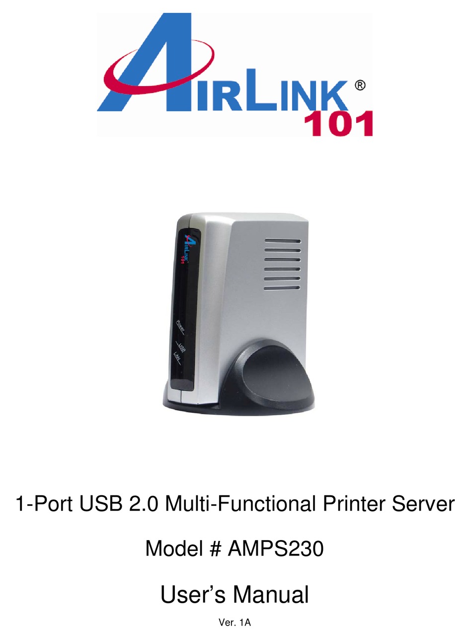airlink101 wireless printer server amps240w airlink101 wireless printer server amps240w