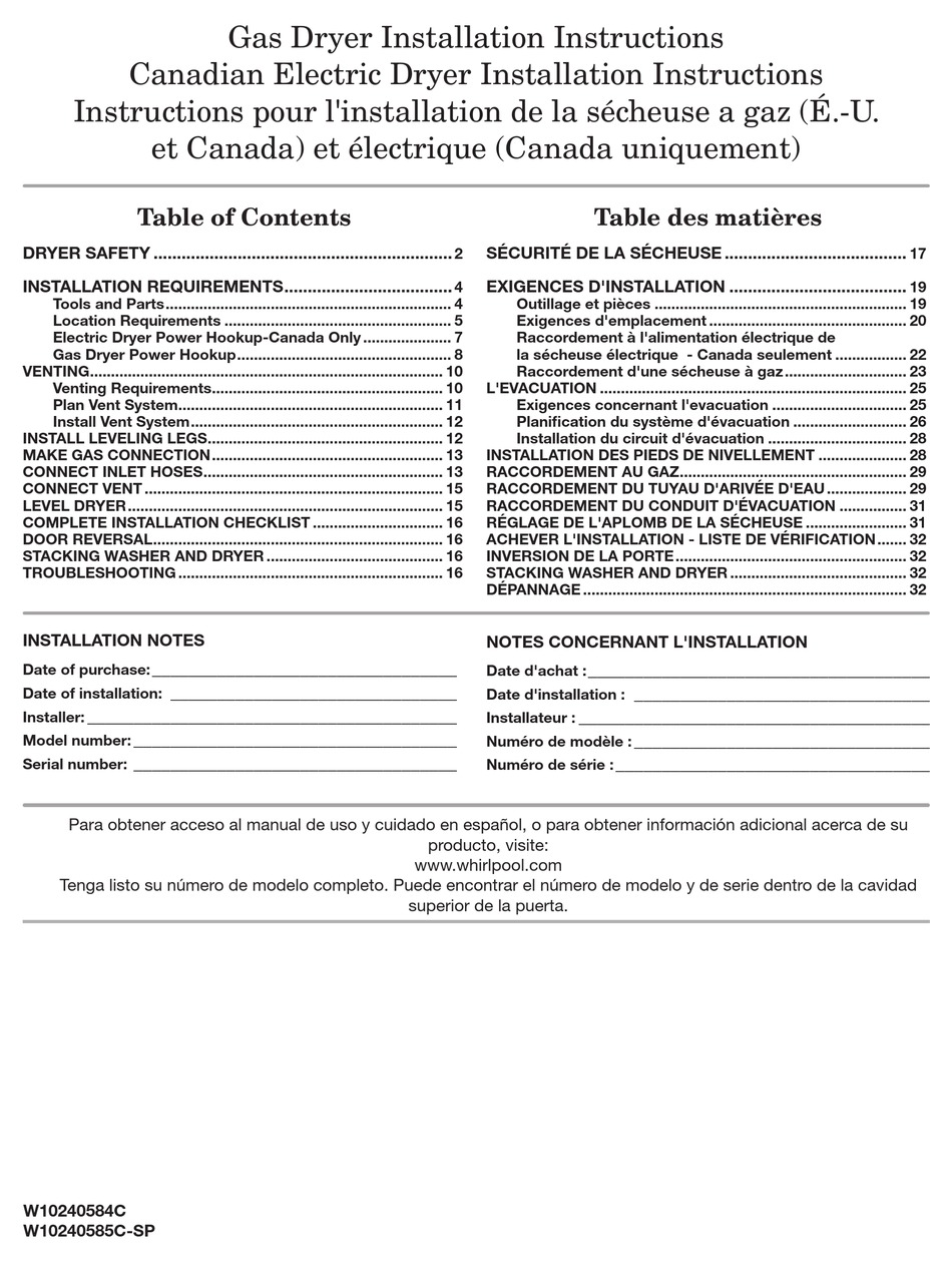 AMANA NGD7300WW DRYER INSTRUCTIONS MANUAL ManualsLib