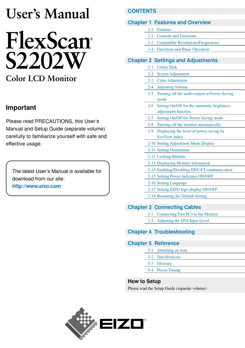 eizo-flexscan-s2202w-monitor-user-manual-manualslib