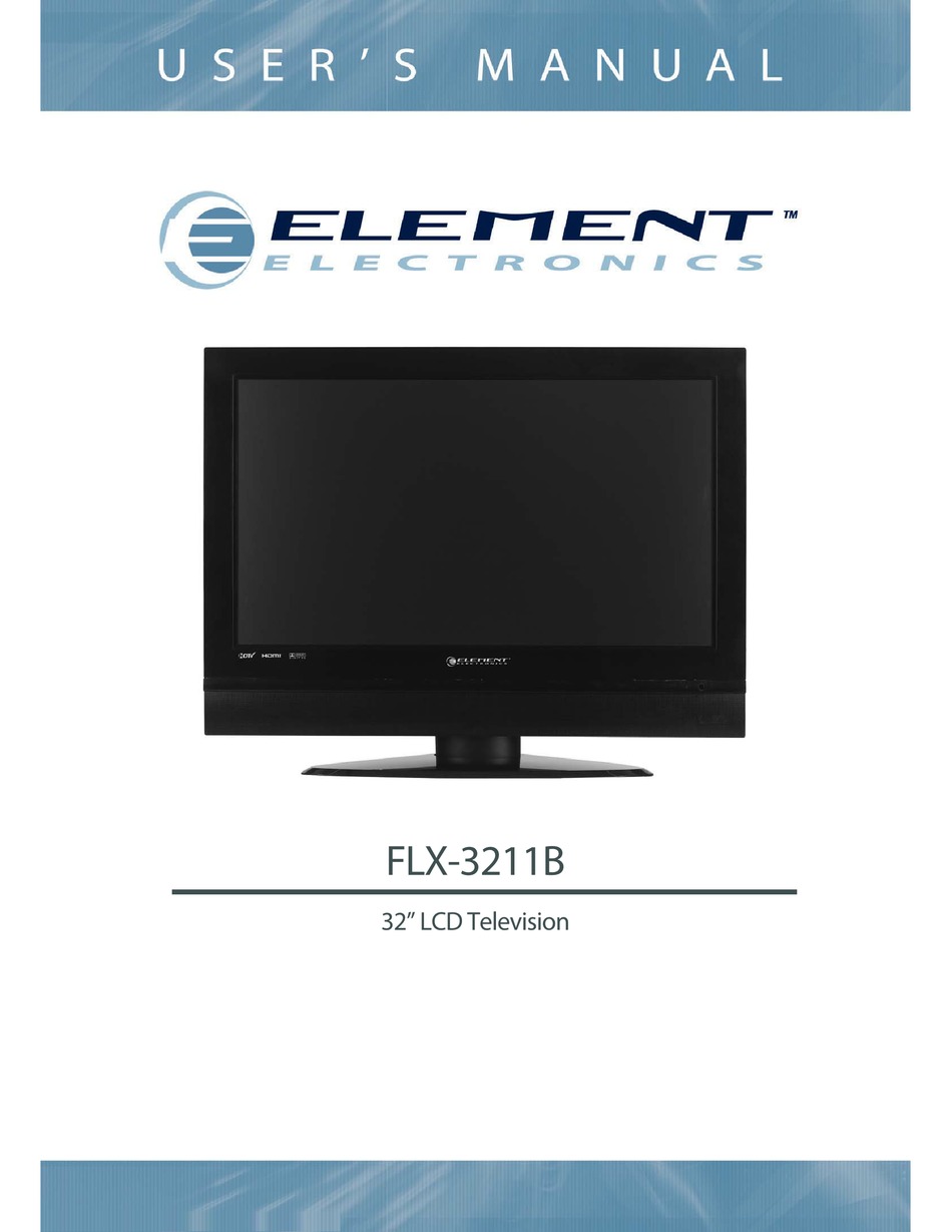 ELEMENT FLX-3211 USER MANUAL Pdf Download | ManualsLib