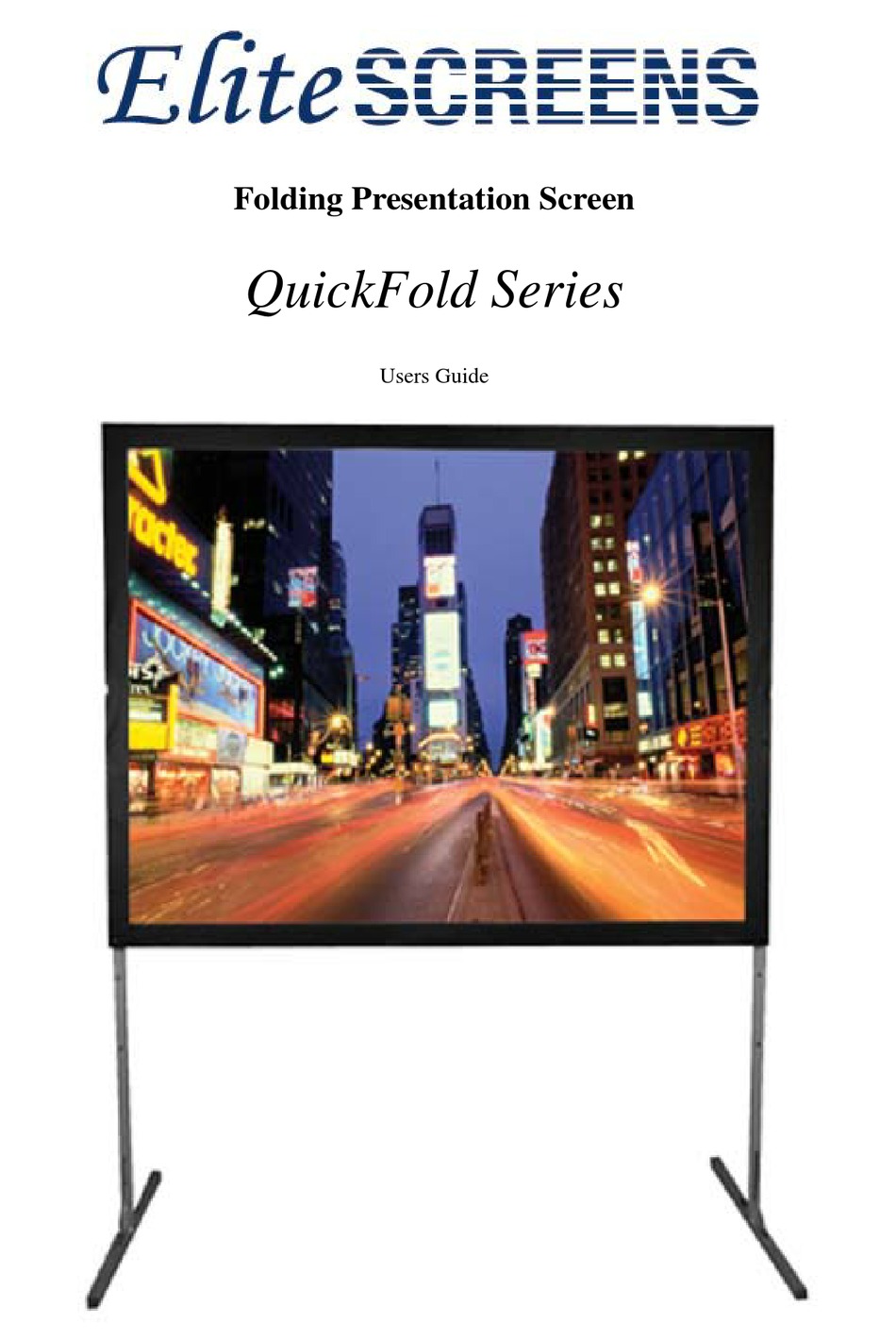 ELITE SCREENS Q100V PROJECTION SCREEN USER MANUAL ManualsLib