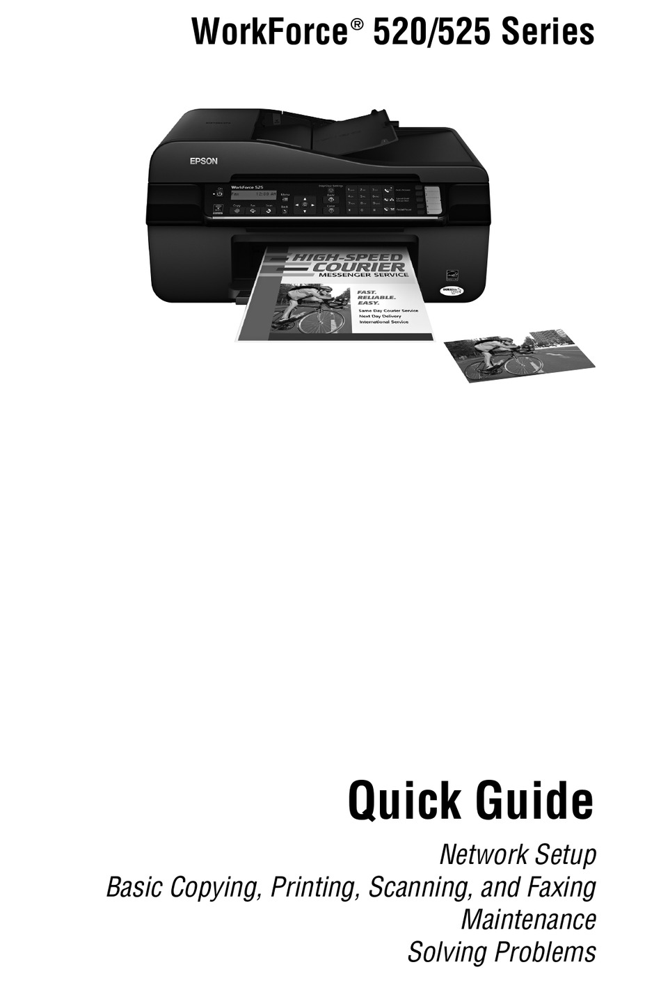 epson workforce 520 printer