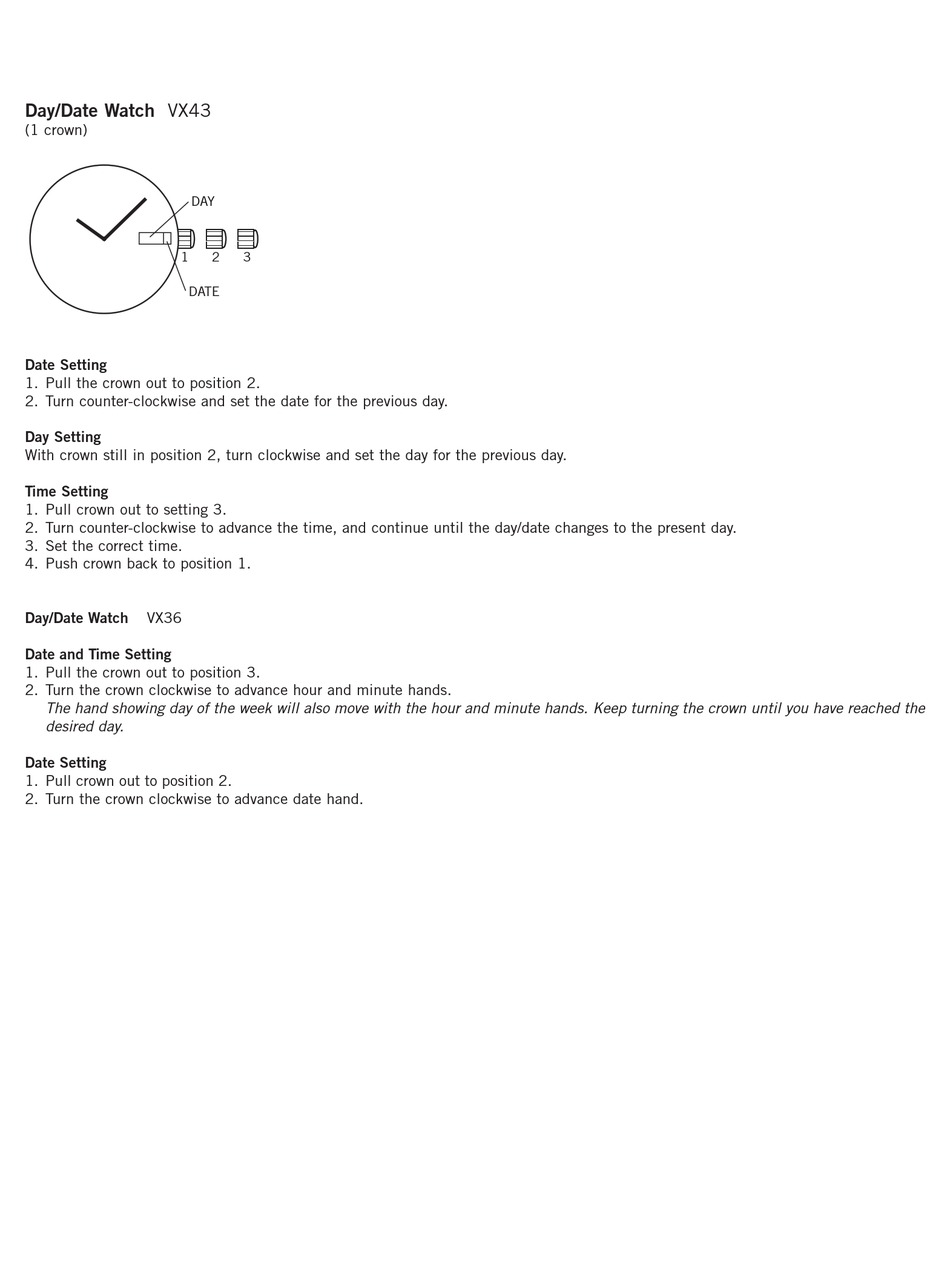 FOSSIL AM4334 WATCH SUPPLEMENTARY 