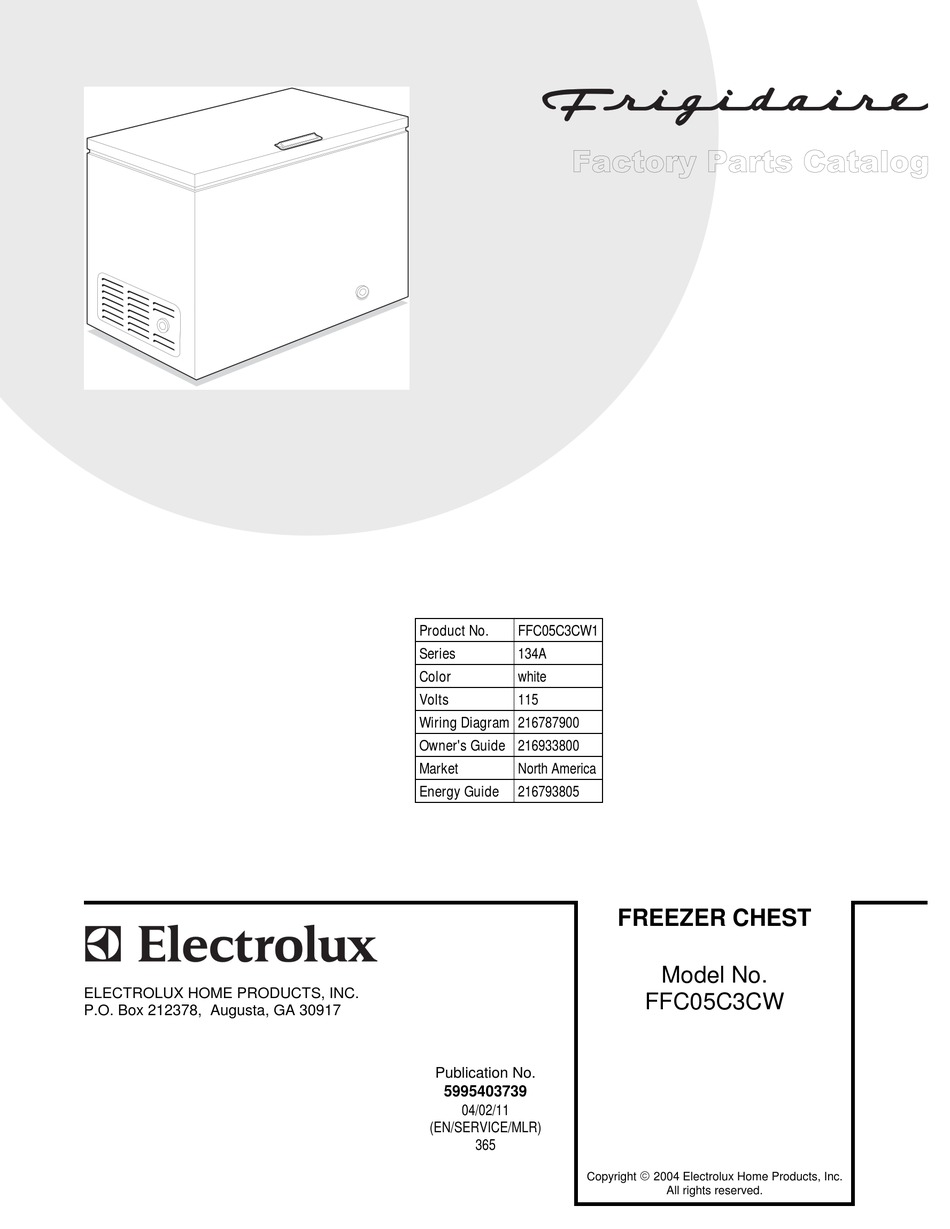 frigidaire ffc05c3cw0