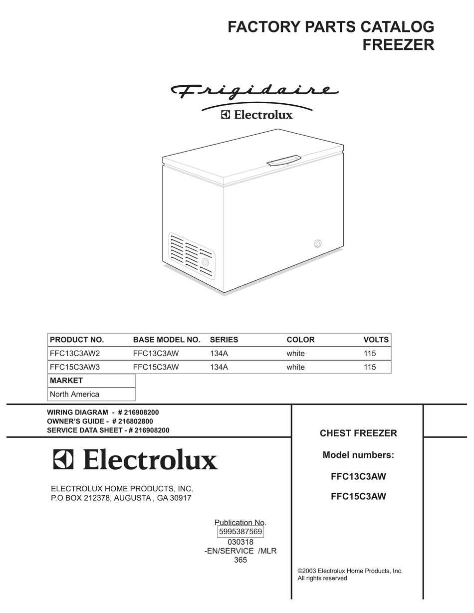 frigidaire ffc13c3aw0