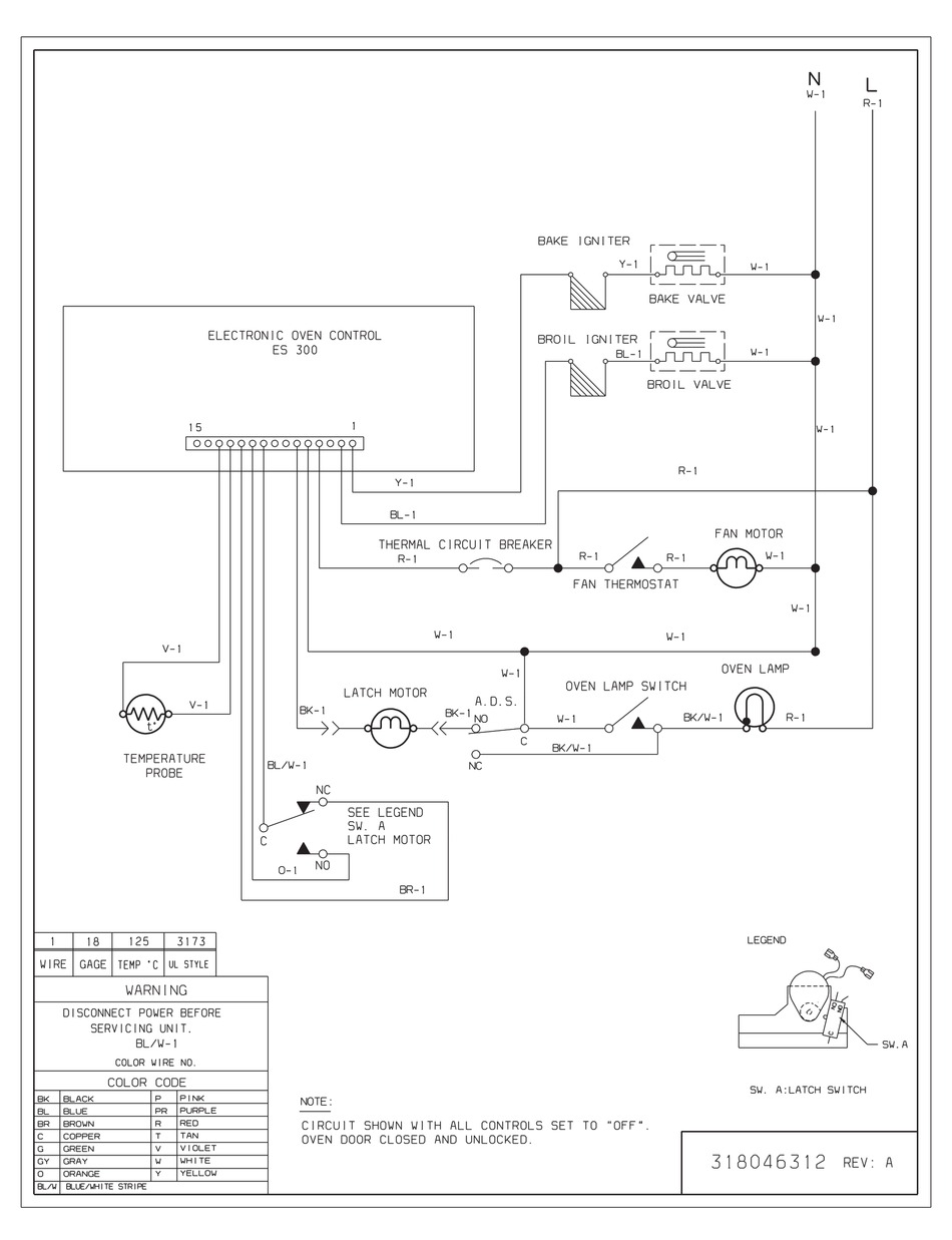 FRIGIDAIRE FGB24S5DCB OVEN WIRING DIAGRAM | ManualsLib