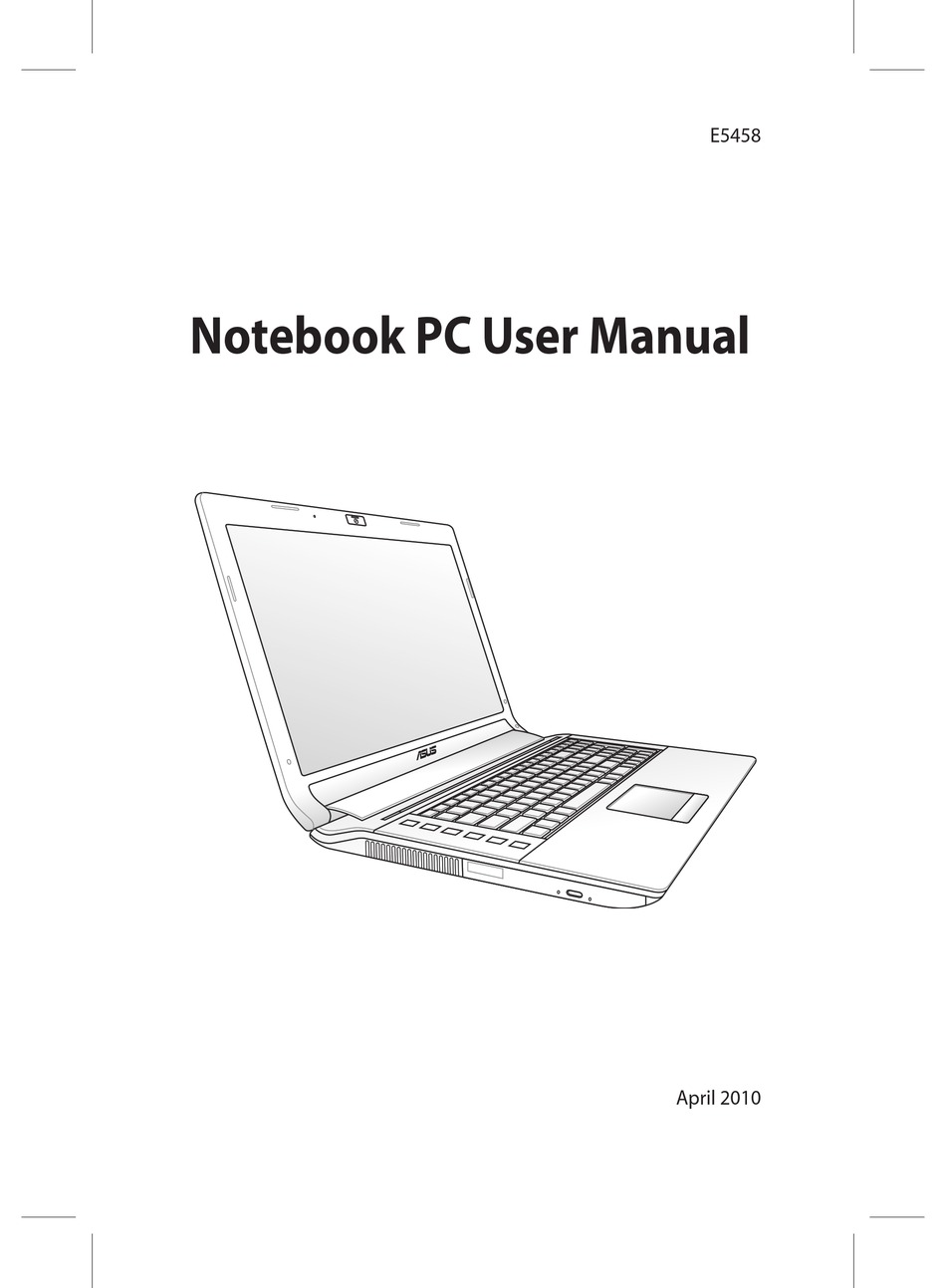 Asus laptop manual list of software packages for computers
