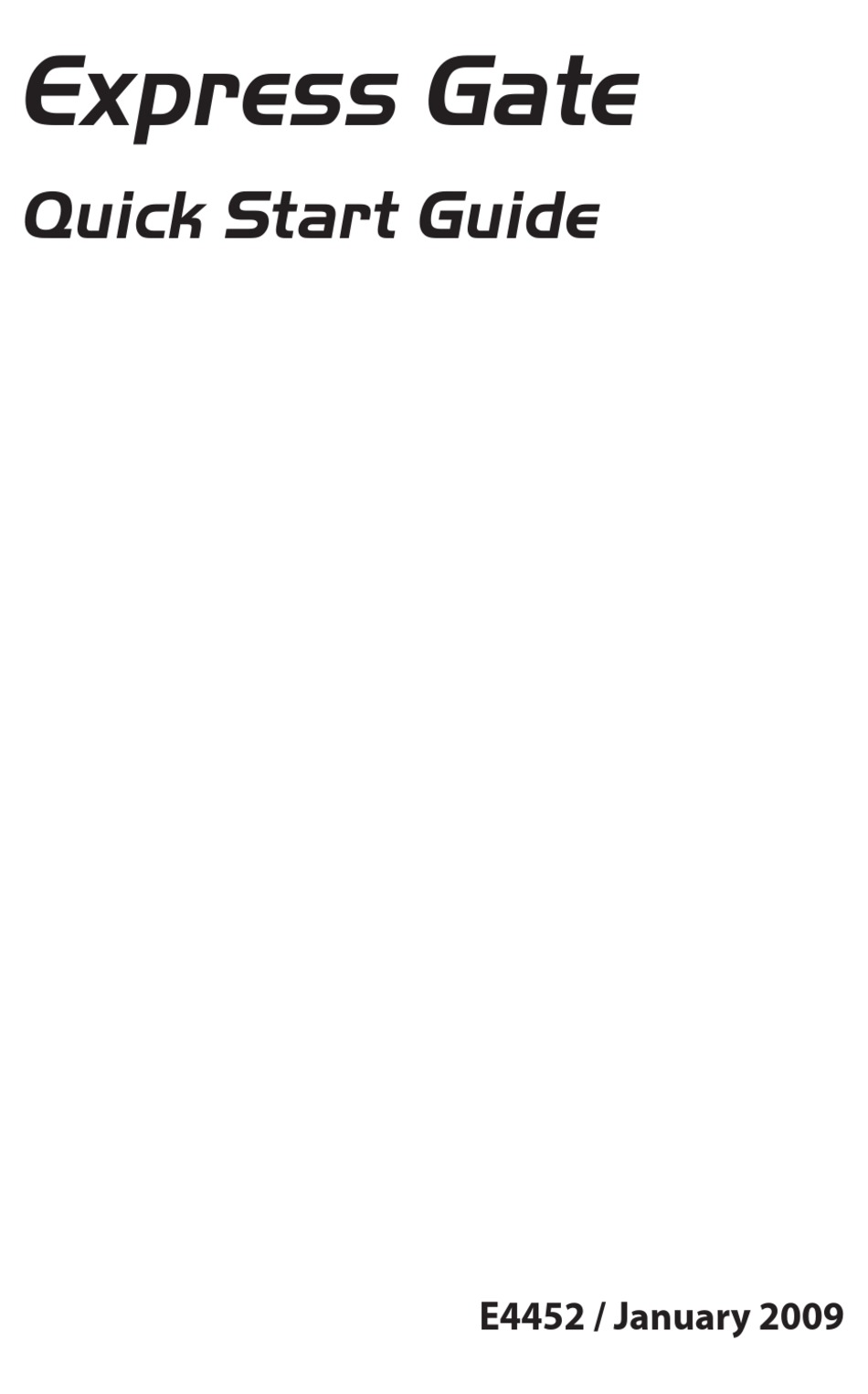 ASUS EXPRESS GATE N81VGX2 LAPTOP QUICK START MANUAL ManualsLib