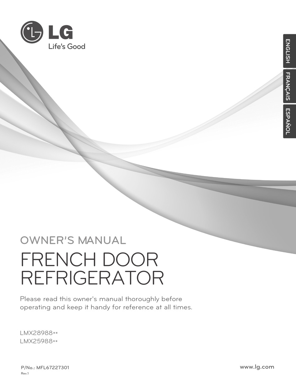 LG LMX25988SB OWNER'S MANUAL Pdf Download | ManualsLib