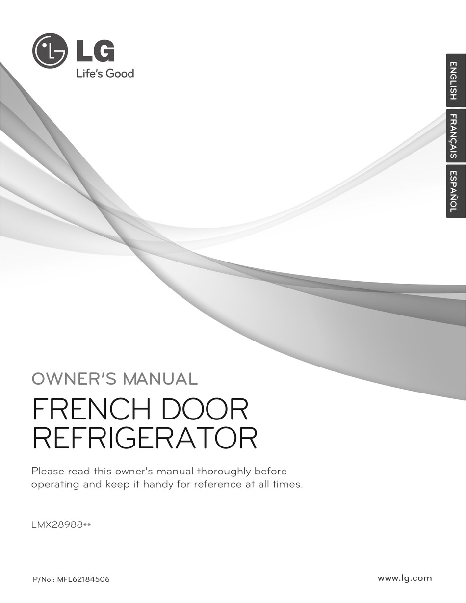 LG LMX28988SB OWNER'S MANUAL Pdf Download | ManualsLib