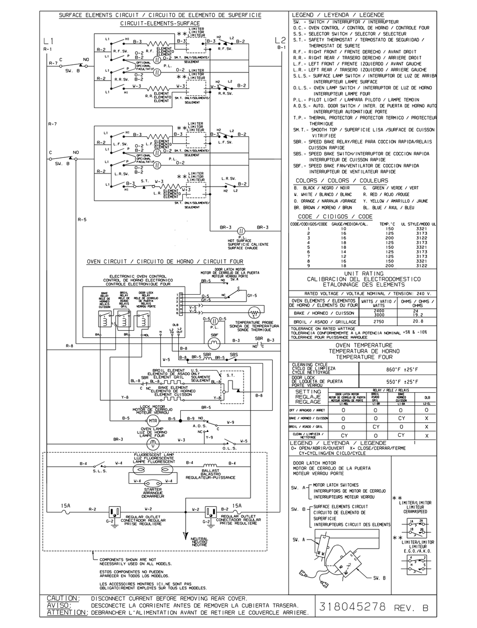 FRIGIDAIRE FEFB68CJSA COOKTOP WIRING DIAGRAM ManualsLib