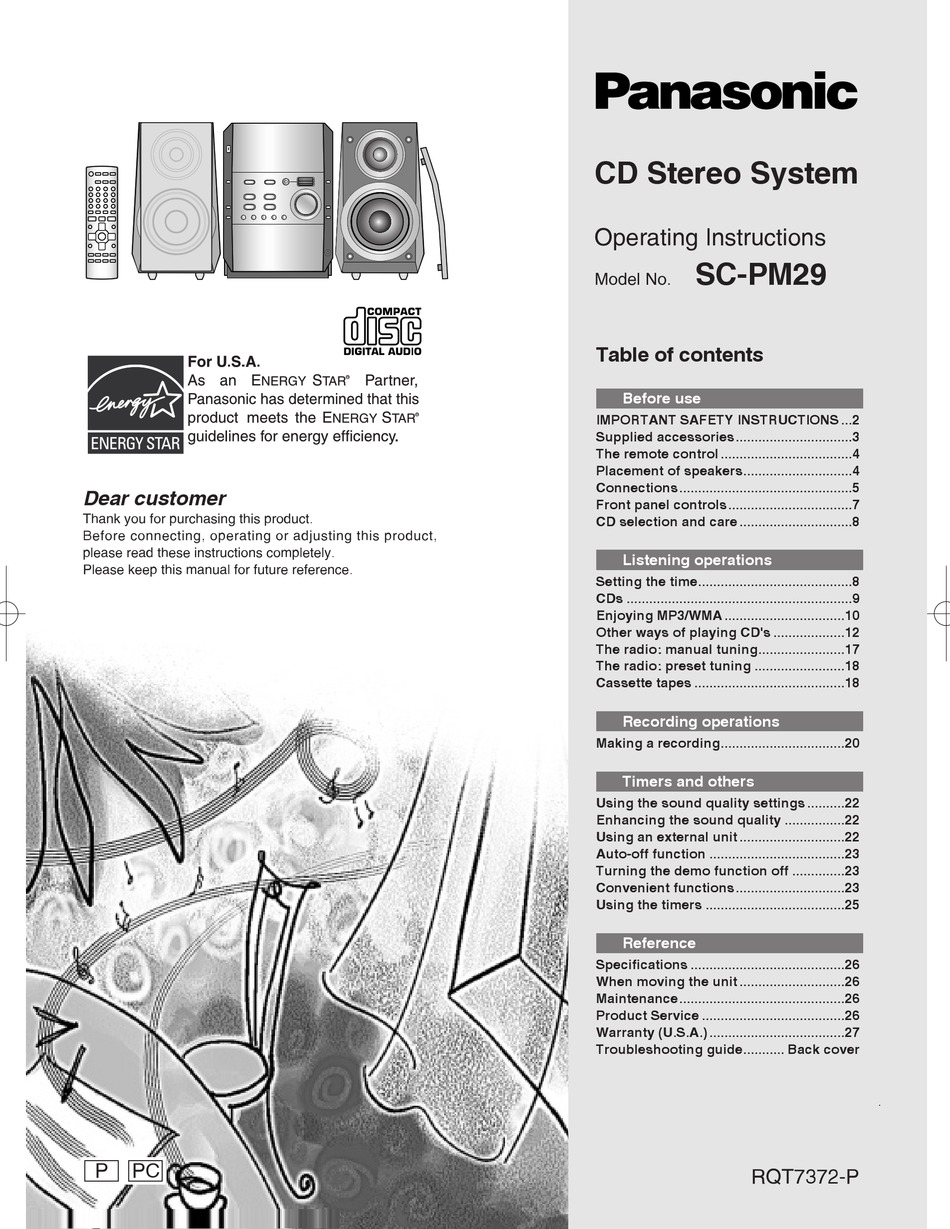 Включи панасоник. Panasonic CD stereo System sa-pm29. Музыкальный центр Панасоник SC pm29. Панасоник sa PM 29. Panasonic SC-pm29.