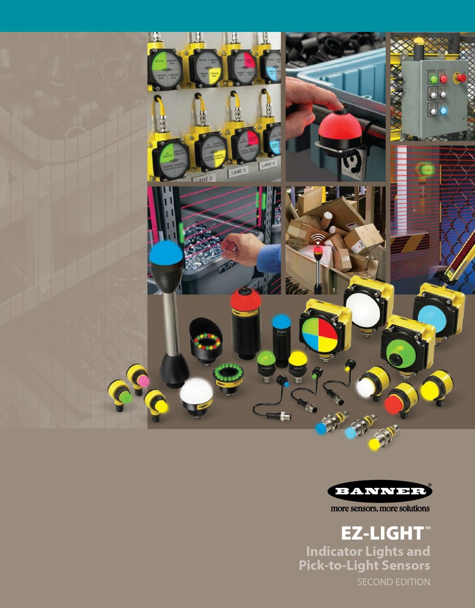 BANNER EZLIGHT BROCHURE Pdf Download ManualsLib