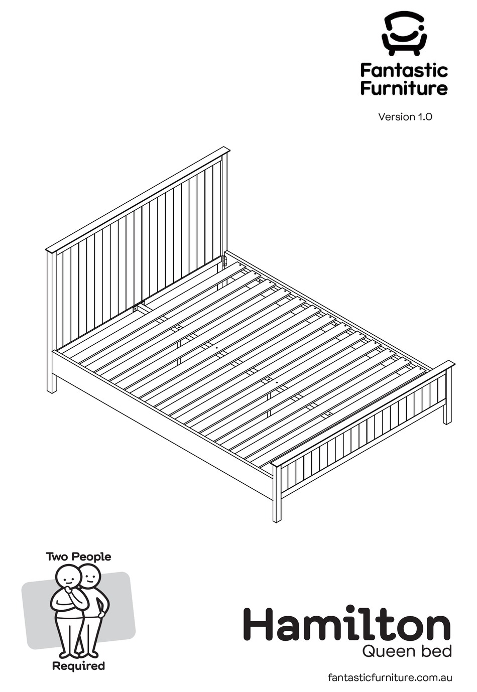 FANTASTIC FURNITURE HAMILTON QUEEN BED MANUAL Pdf Download ManualsLib