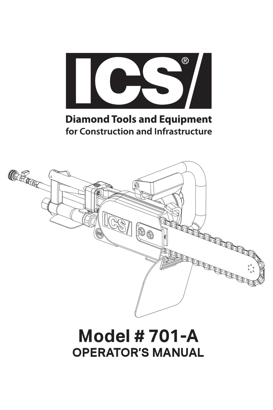 DIAMOND TOOLS ICS 701A SERIES OPERATOR'S MANUAL Pdf Download ManualsLib