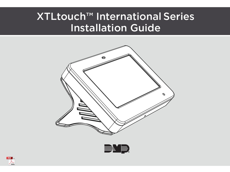 DMP ELECTRONICS XTLTOUCH INTERNATIONAL SERIES INSTALLATION MANUAL Pdf
