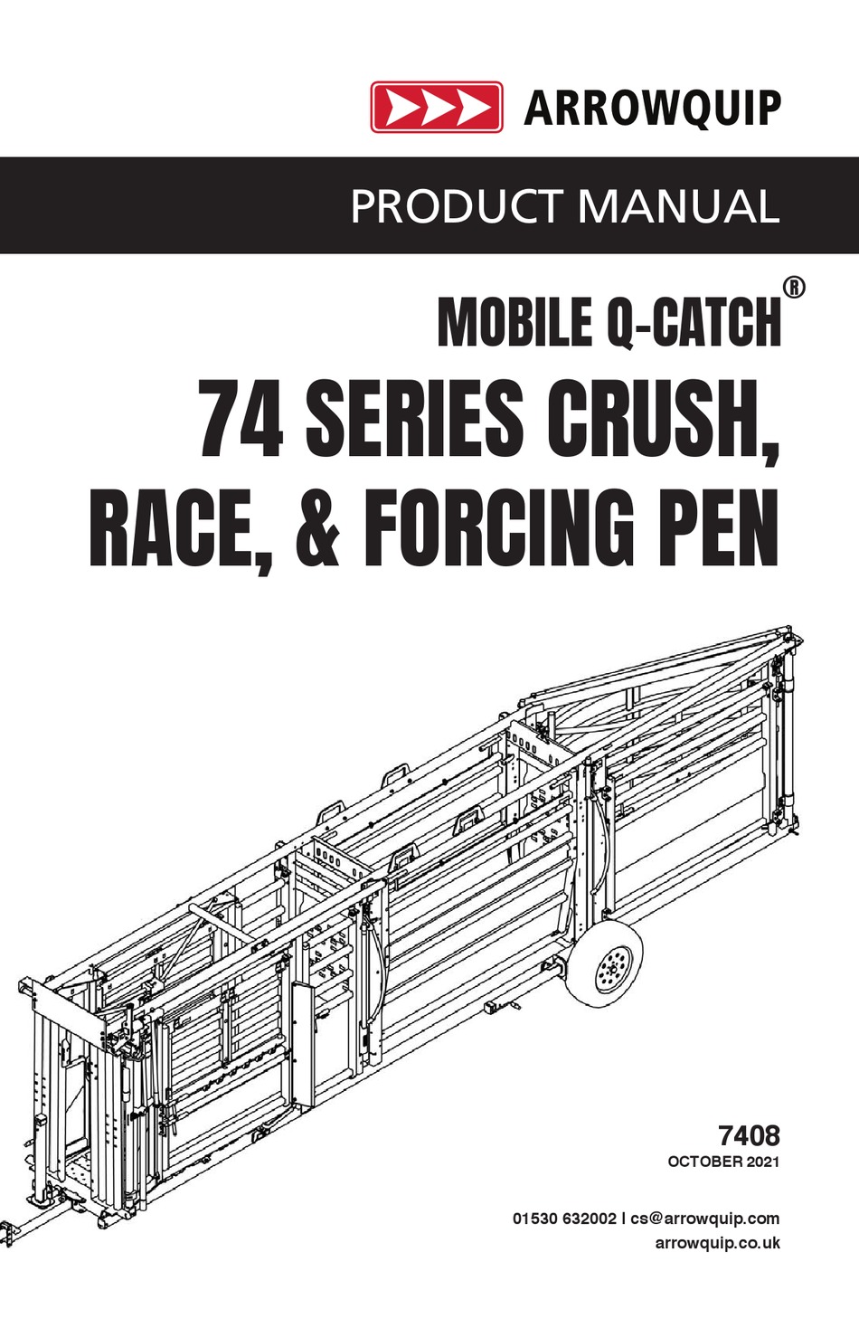 ARROWQUIP MOBILE QCATCH 74 SERIES PRODUCT MANUAL Pdf Download ManualsLib
