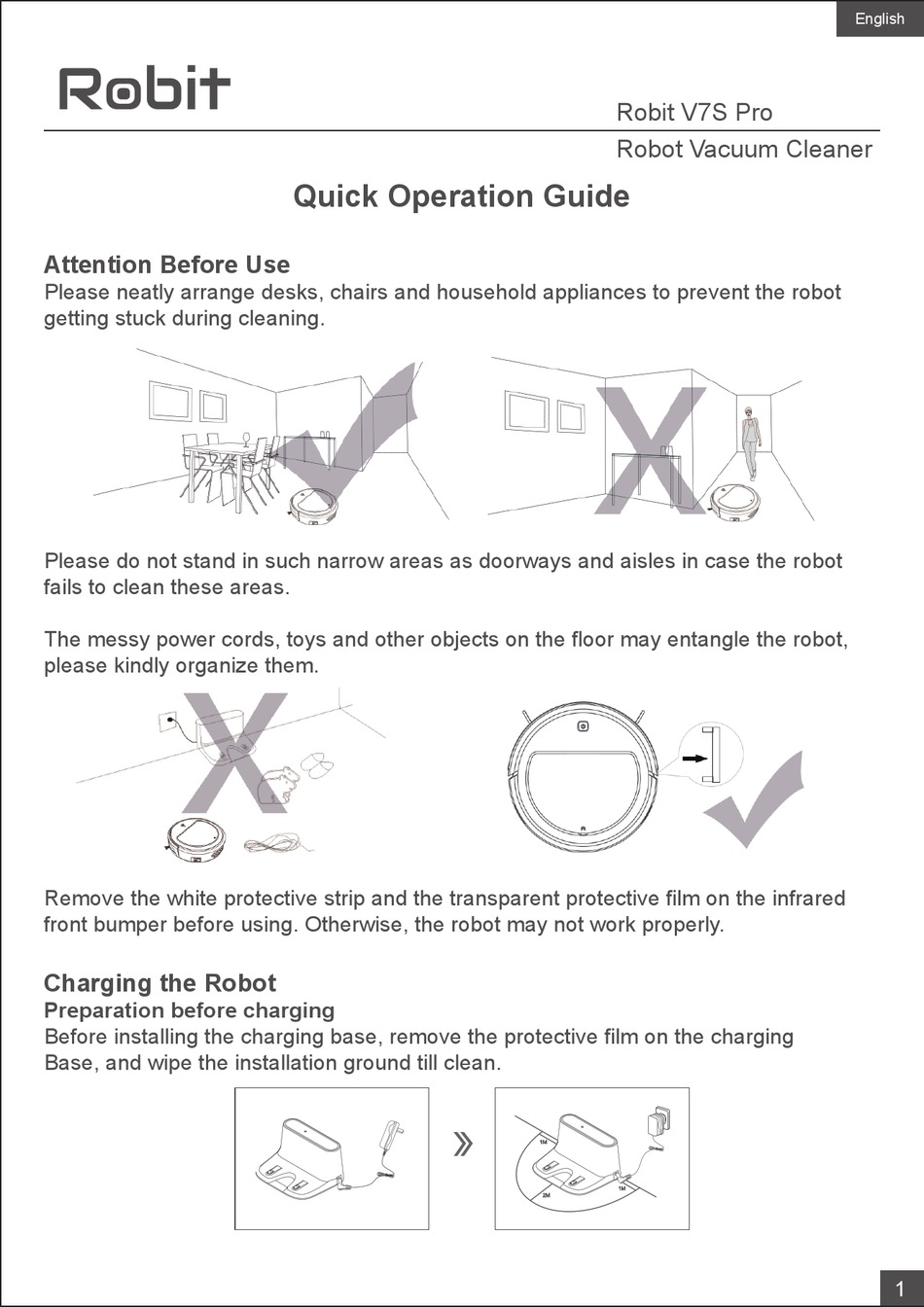 ROBIT V7S PRO QUICK OPERATION MANUAL Pdf Download ManualsLib