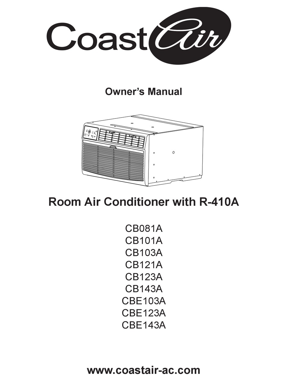 COMFORTAIRE CB081A OWNER'S MANUAL Pdf Download ManualsLib