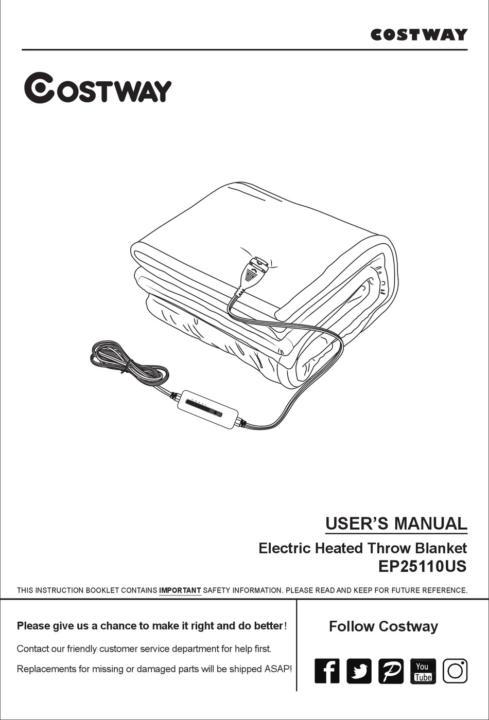 COSTWAY EP25110US USER MANUAL Pdf Download ManualsLib