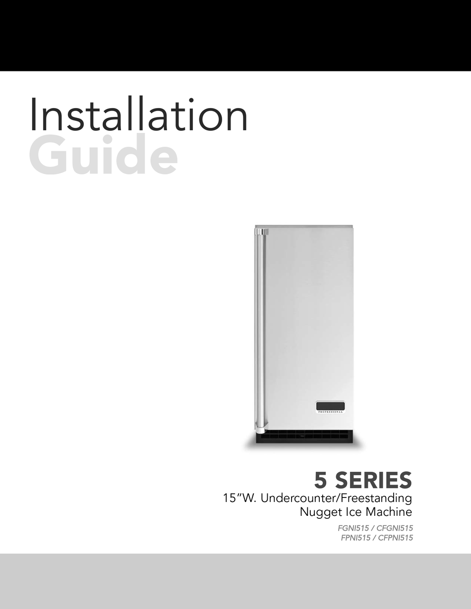 VIKING RANGE FGNI515 INSTALLATION MANUAL Pdf Download ManualsLib