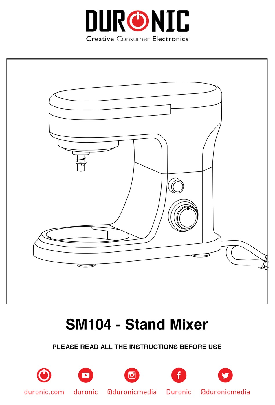 DURONIC SM104 MANUAL Pdf Download ManualsLib