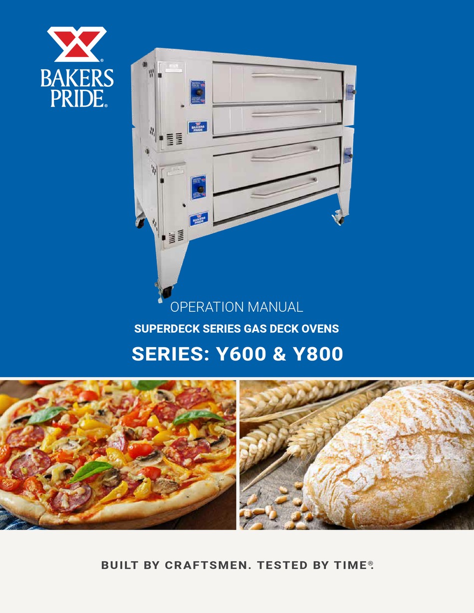 BAKERS PRIDE SUPERDECK SERIES OPERATION MANUAL Pdf Download ManualsLib