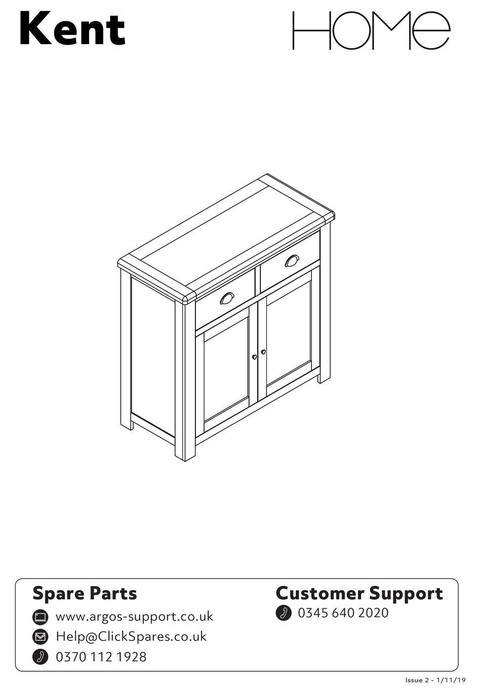 ARGOS HOME KENT 275/8934 MANUAL Pdf Download ManualsLib