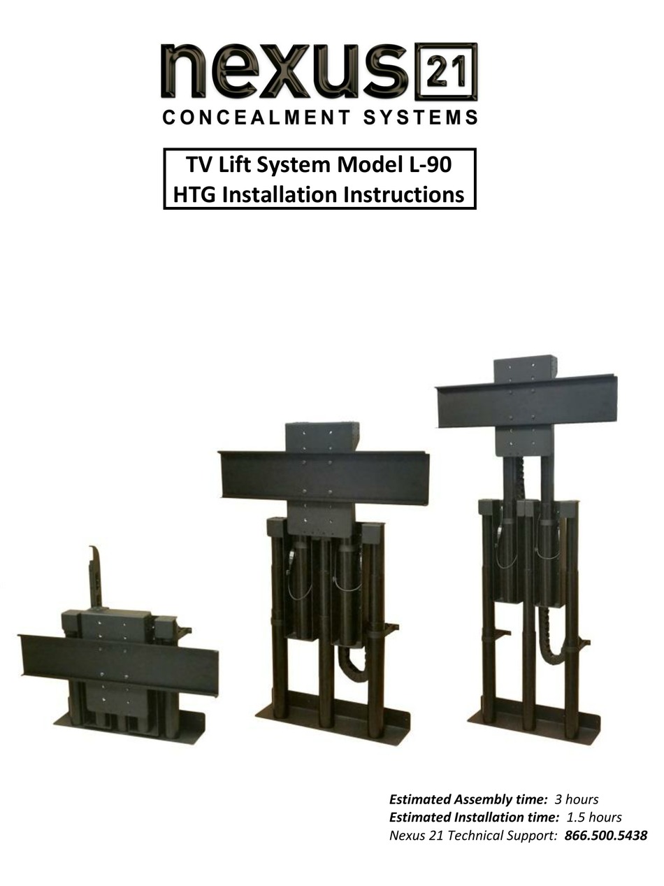 NEXUS 21 L90 INSTALLATION INSTRUCTIONS MANUAL Pdf Download ManualsLib