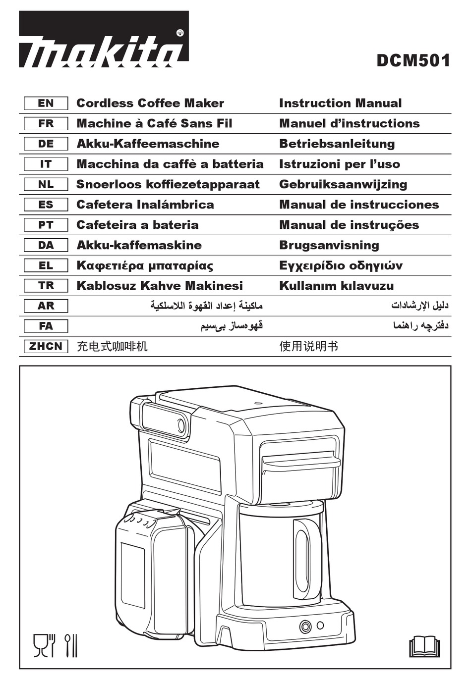 Makita Dcm Z Instruction Manual Pdf Download Manualslib