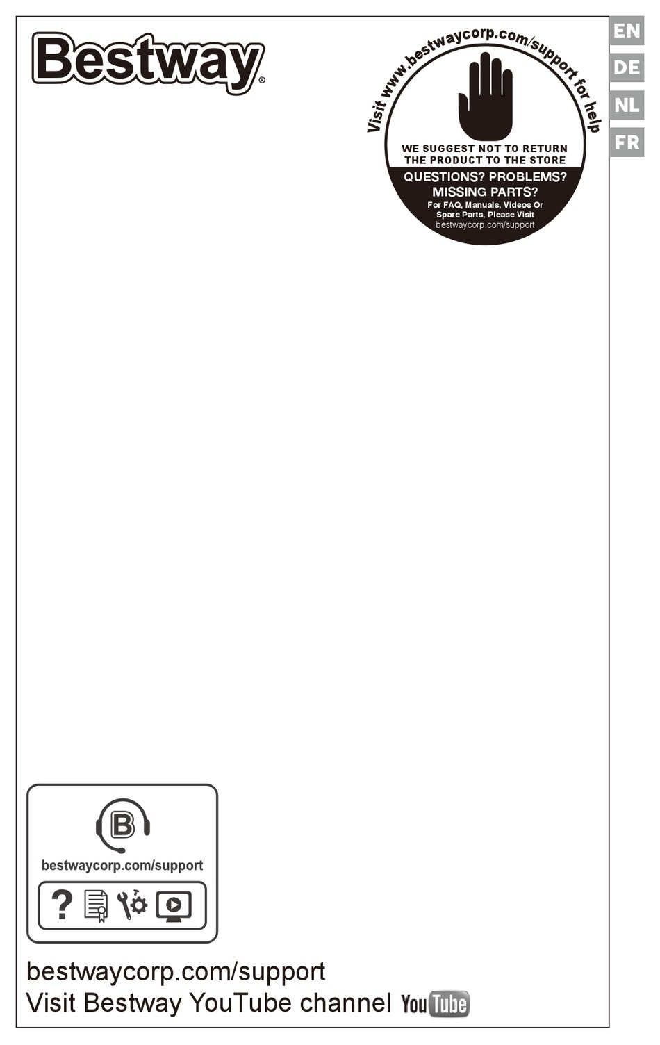 BESTWAY POWER STEEL 56620 MANUAL Pdf Download | ManualsLib