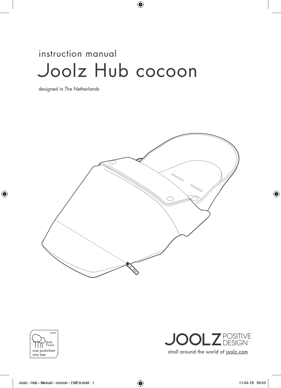 JOOLZ HUB COCOON INSTRUCTION MANUAL Pdf Download ManualsLib