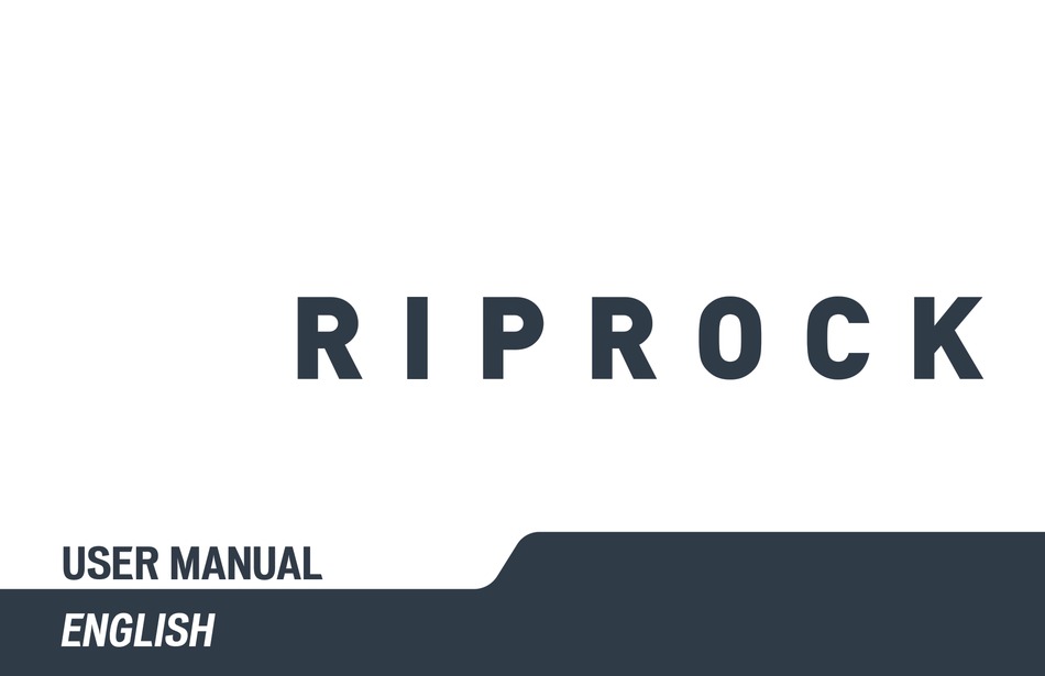SPECIALIZED RIPROCK 20 USER MANUAL Pdf Download ManualsLib