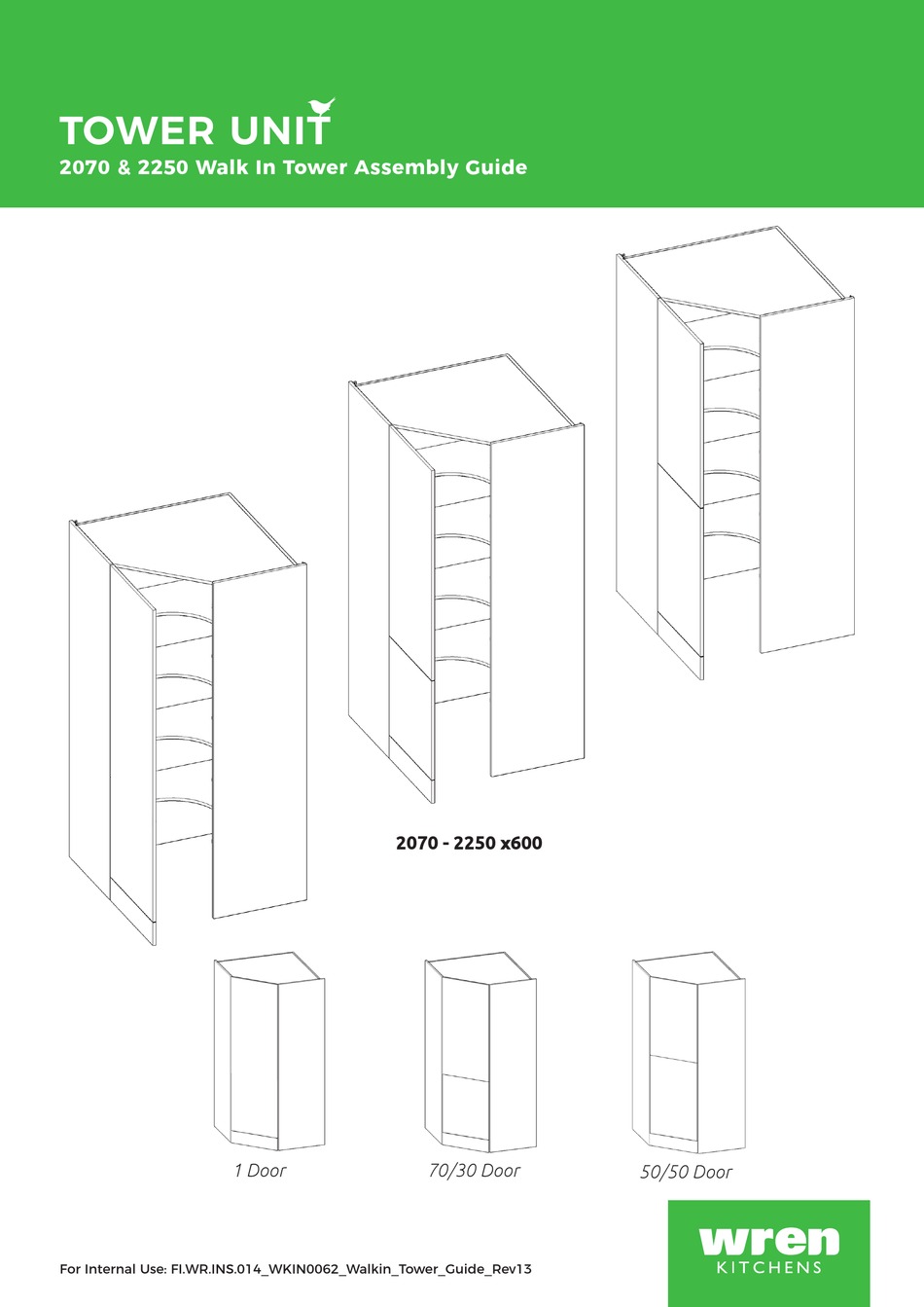 WREN KITCHENS 2070 ASSEMBLY MANUAL Pdf Download ManualsLib   Wren Kitchens 2070 