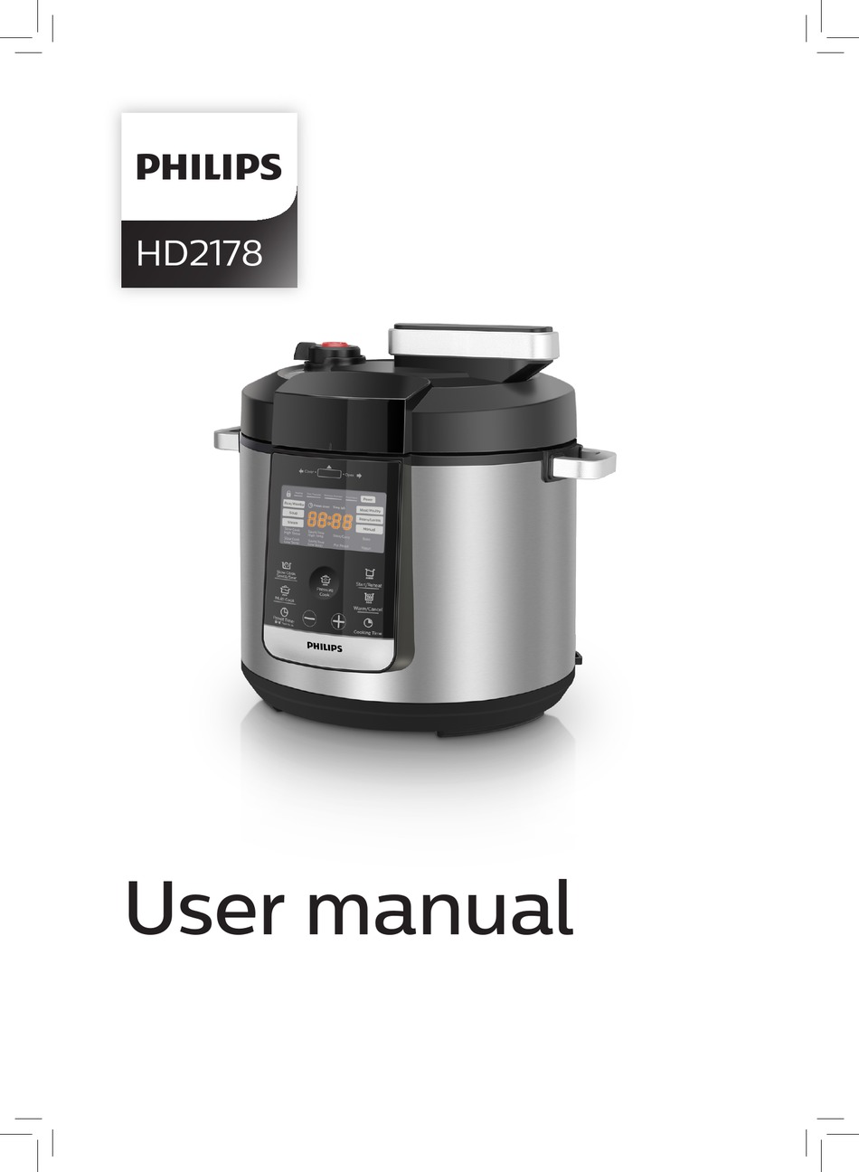 PHILIPS HD2178/72 USER MANUAL Pdf Download ManualsLib
