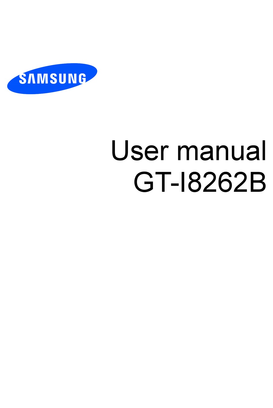 SAMSUNG GT-I8262B USER MANUAL Pdf Download | ManualsLib