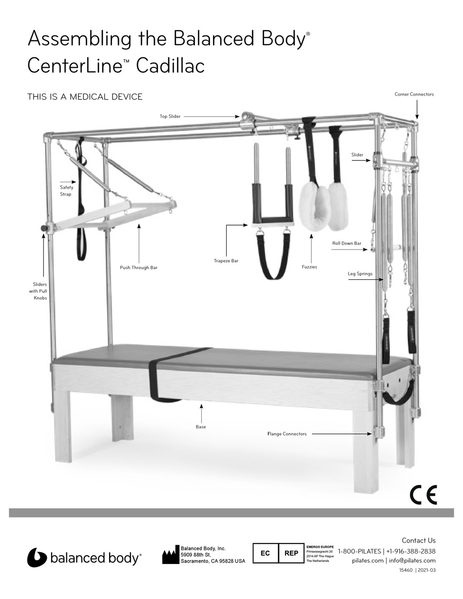 CENTERLINE BALANCED BODY ASSEMBLING Pdf Download ManualsLib