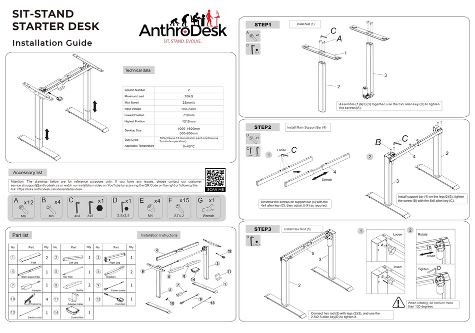AUTODESK SITSTAND STARTER DESK INSTALLATION MANUAL Pdf Download