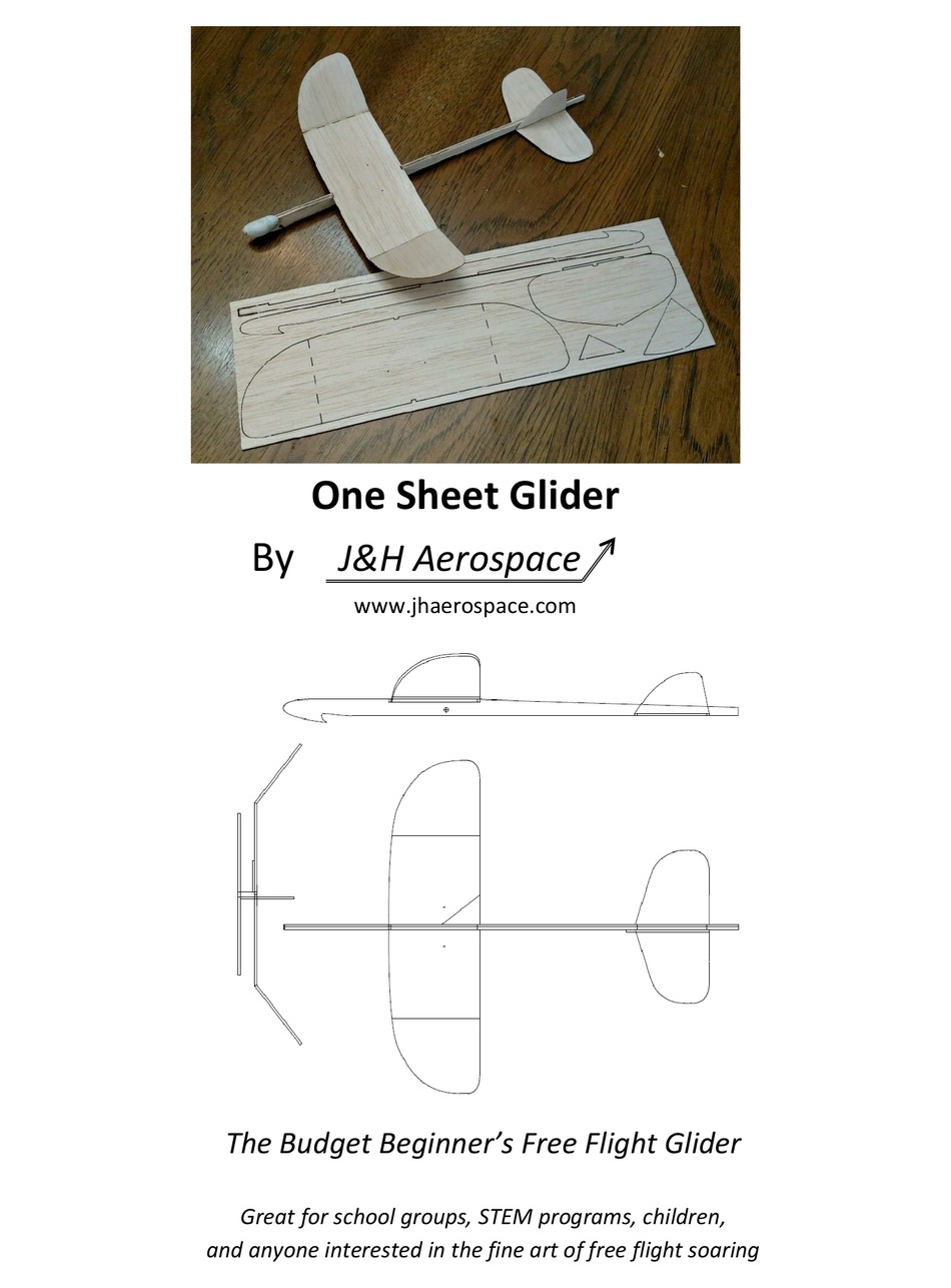 J&H ONE SHEET GLIDER MANUAL Pdf Download ManualsLib