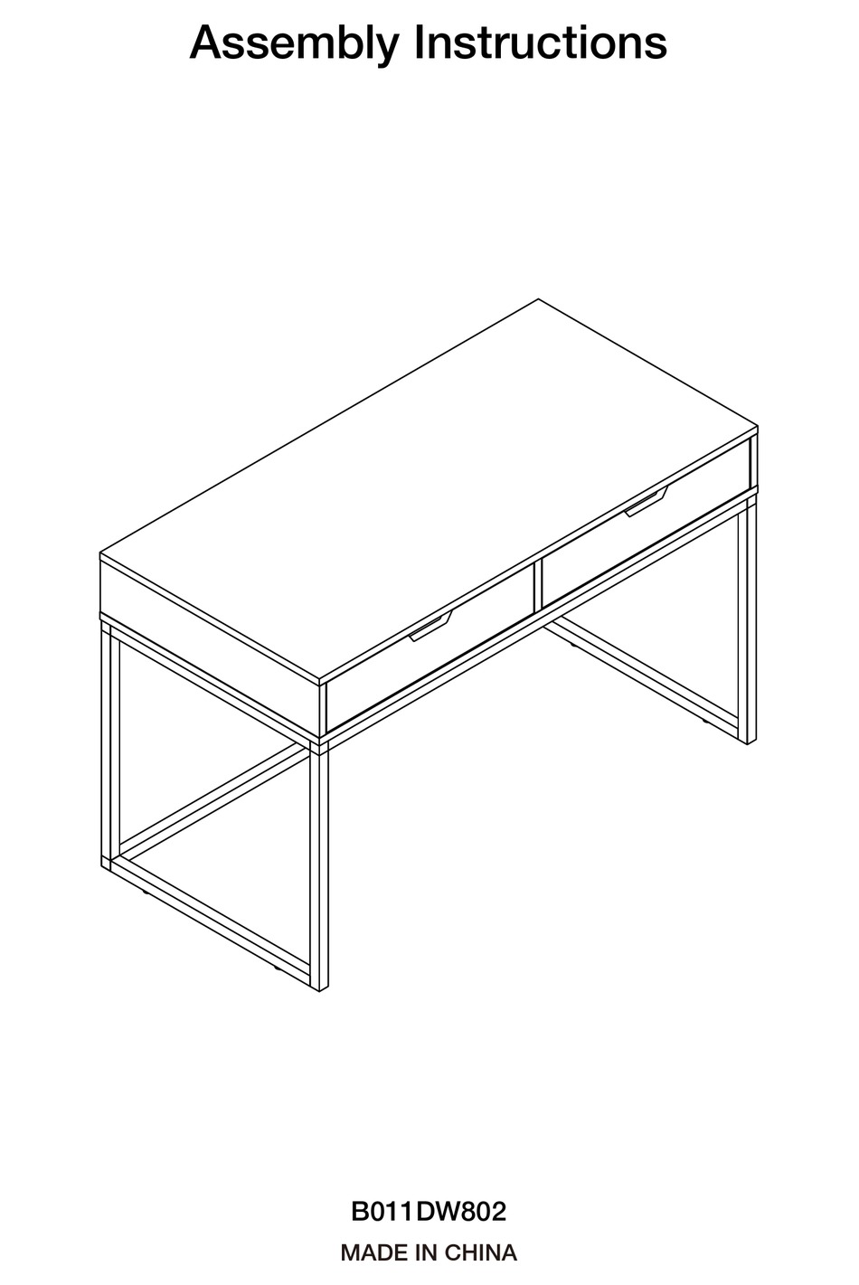 LOWES B011DW802 ASSEMBLY INSTRUCTIONS MANUAL Pdf Download ManualsLib