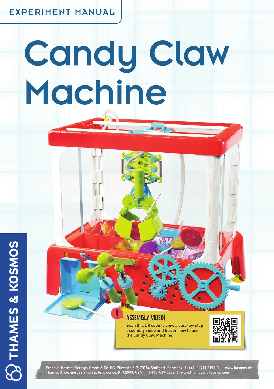 THAMES & KOSMOS CANDY CLAW MACHINE EXPERIMENT MANUAL Pdf Download ...