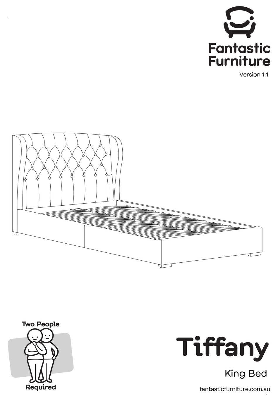 FANTASTIC FURNITURE TIFFANY MANUAL Pdf Download ManualsLib