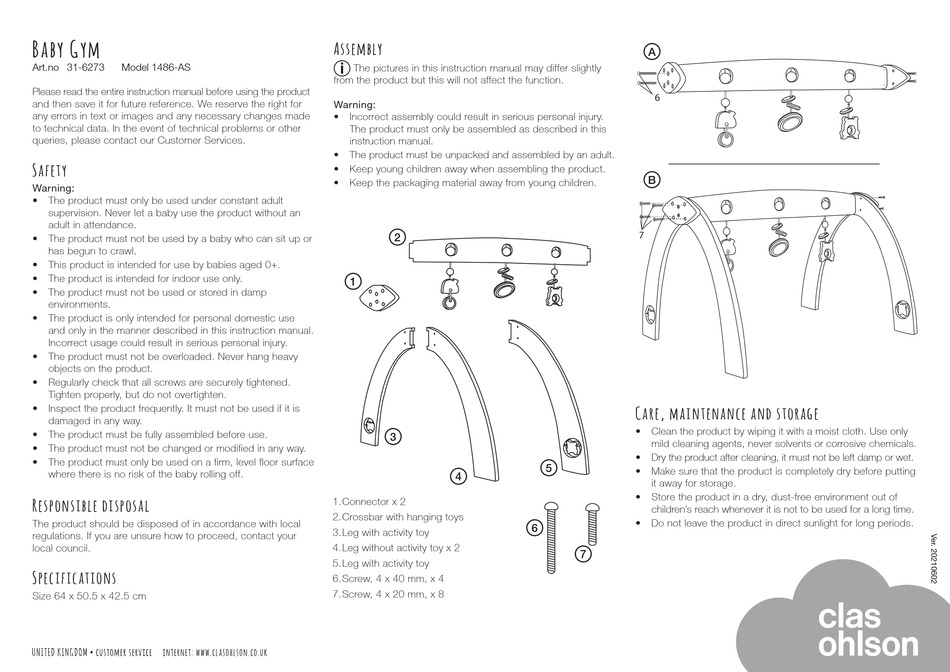 CLAS OHLSON 1486AS QUICK START MANUAL Pdf Download ManualsLib