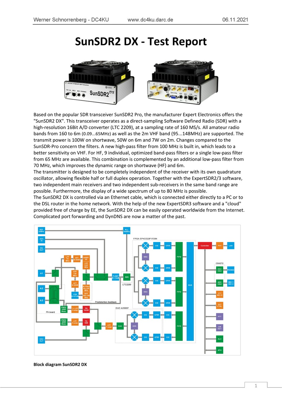 EXPERT ELECTRONICS SUNSDR2 DX MANUAL Pdf Download ManualsLib