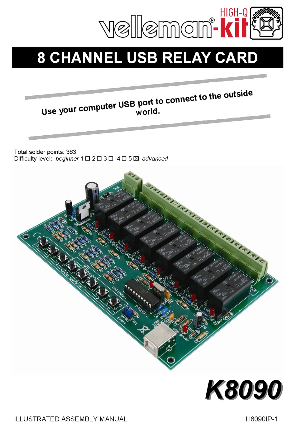 VELLEMANKIT K8090 ILLUSTRATED ASSEMBLY MANUAL Pdf Download ManualsLib