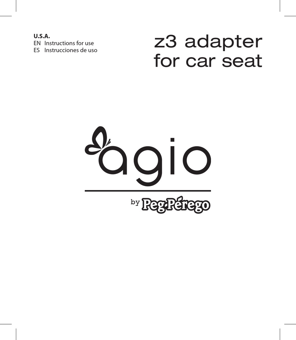 PEGPEREGO AGIO INSTRUCTIONS FOR USE MANUAL Pdf Download ManualsLib