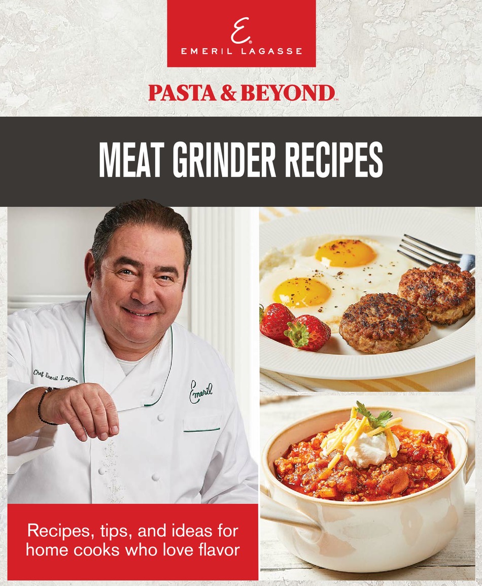 EMERIL LAGASSE PASTA & BEYOND RECIPES Pdf Download ManualsLib