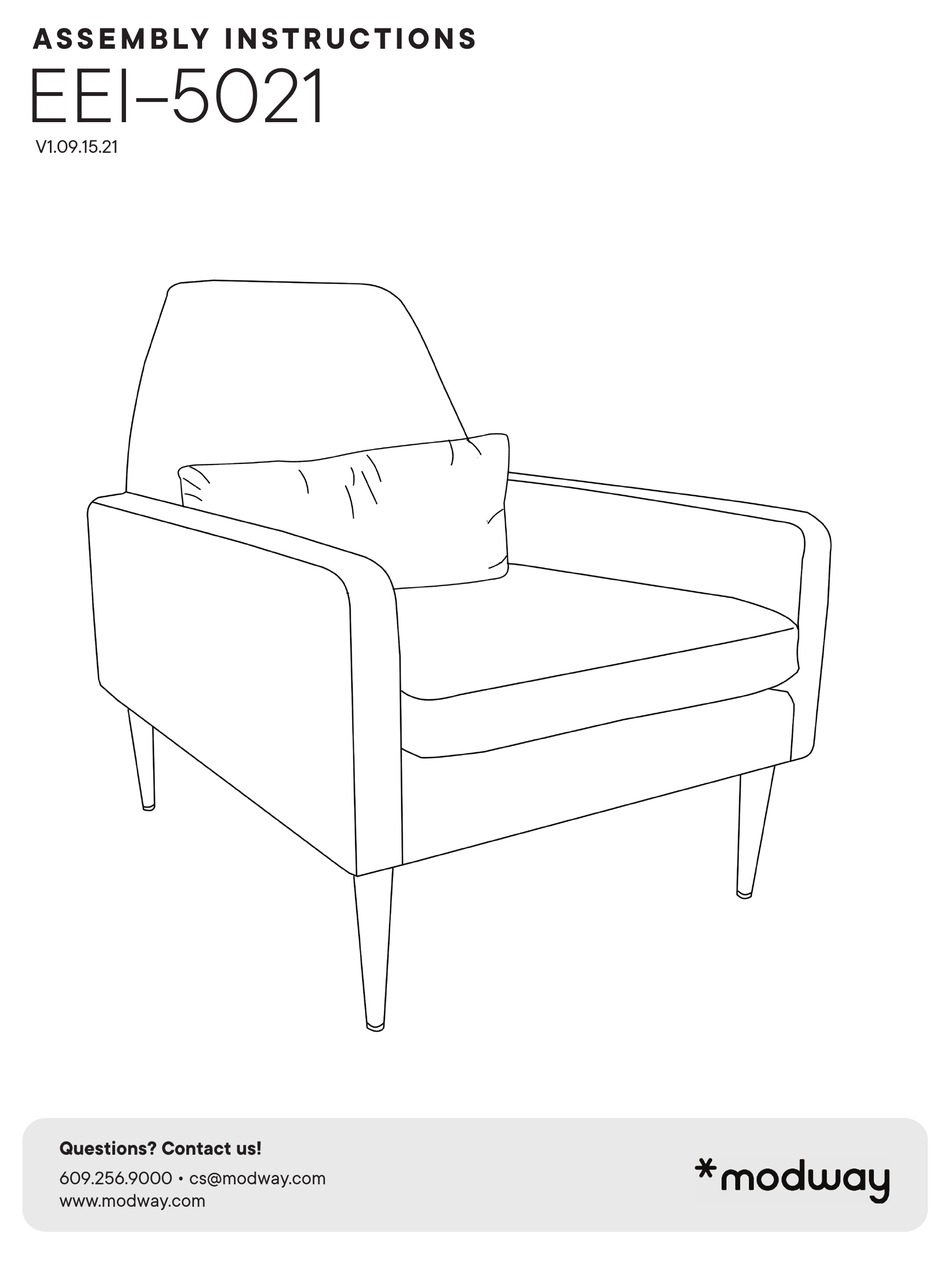 MODWAY EEI5021 ASSEMBLY INSTRUCTIONS Pdf Download ManualsLib