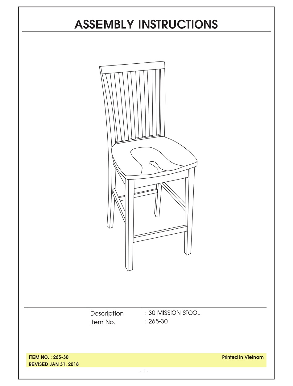 WHITEWOOD FURNITURE 26530 ASSEMBLY INSTRUCTIONS Pdf Download ManualsLib
