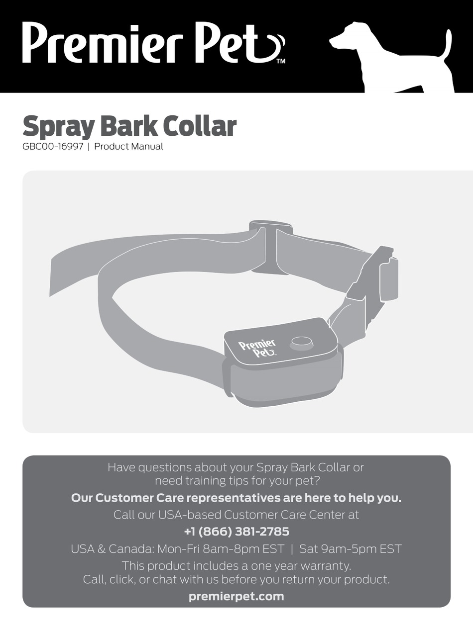 PREMIER PET GBC0016997 PRODUCT MANUAL Pdf Download ManualsLib